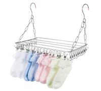 Porta Calzini Da Stendino Rack Per Asciugatura Portatile Stendibiancheria