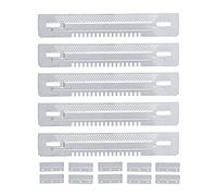 Porta Cancello per Alveare in Ferro Zincato, Scorrevole e Sicuro, 39x6,5cm - Antifuga, Facile da Smontare, Protezione per Alveari Contro Roditori