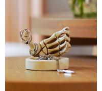 Porta Candele Halloween Portacandele Tealight Arredamento Cranio