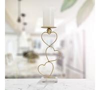 PORTA CANDELE HEARTS