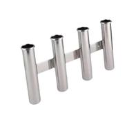 Porta-canna da pesca a 4 tubi con supporto laterale per staffa per kayak da