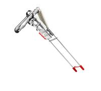 Porta canna da pesca automatica - Acciaio inossidabile 46 x 6 cm | Supporto portatile di Braconaggio | Supporto per canna inglese regolabile per attività all'aria aperta pescatori mare