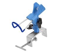 Porta canna girevole a 360° - Supporto per barca, pesca bianca | per canoa, yacht, molo, acqua salata, ponte, strascico | Base metallica solida | Sgancio rapido