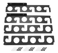 Porta Canne Da Pesca 4 Pezzi Supporto Fissato Al Soffitto O Al Muro