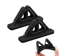 Porta canne da pesca a parete Espositore in Silicone 2 Pezzi Accessori e | Supporto Verticale Portacanne A Parete Per il garage balcone cortile appartamento papà e marito