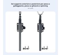 Porta canne e rastrelliera, robusto, uso in garage