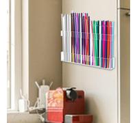 Porta cannucce, dispenser, cucchiai da mensa con adesivi biadesivi