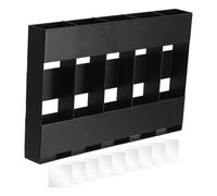 Porta cannuccia per porta 'armadio, dispenser di cannucce a 5 griglie, cestino riutilizzabile con 9 biadesivi, per bacchette, bar, ristorante, feste, armadietti, pennelli da