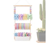 Porta Capelli Supporto a Parete con Ganci Espositivi
