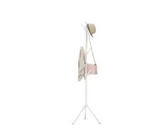 Porta cappelli e appendiabiti Stand portaoggetti autoportante a forma di albero Porta abiti in tubo d'acciaio addensato for la vita del corridoio(White)
