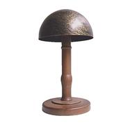 Porta Cappelli Espositore Portatile in Ferro E Legno Staccabile Per Berretti Parrucche Decorazione Del Salone E Della Casa Robusto Porta Cappelli in Metallo