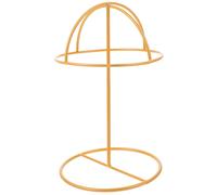 Porta cappelli stabile per espositori per parrucche in filo di ferro per negozi