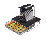 PORTA CAPSULE CASSETTO DA CAFFE' 36 CAPSULE CAPSULA IN METALLO PORTACAFFE'