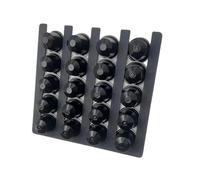Porta Capsule Di Caffè, Nessuna Foratura Necessaria, Grande Capacità(White)