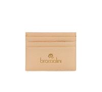 PORTA CARD BRACCIALINI basic porta carte credito pelle BEIGE ND scelta=P BEIGE