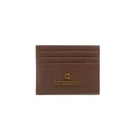 PORTA CARD BRACCIALINI basic porta carte credito pelle MARRONE SCURO ND scelta=