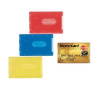 Porta Cards FAVORIT rigidi ad alto spessore 8,8x5,7 cm assortiti conf. da 100 - 100500081