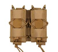 Porta caricatore doppio/triplo for pistola da 9 mm, fondina Molle for caricatore, torcia da caccia, EDC(2T)