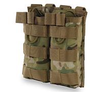 Porta Caricatore for M4 M16 AR15 HK416 Pistola Rivista Borsa Porta Caricatori Zaino tattico Vest Molle Accessori (Camo)