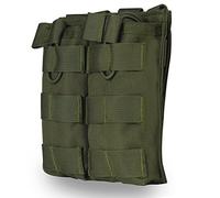 Porta Caricatore for M4 M16 AR15 HK416 Pistola Rivista Borsa Porta Caricatori Zaino tattico Vest Molle Accessori (Camo)
