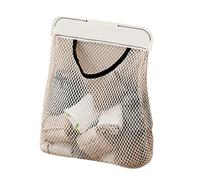 Porta carta e organizzatori, supporto a parete 'organizzatore busta | Dispenser di sacchetti di immagazzinaggio a rete,Rack di stoccaggio senza di perforazione, gancio porta per