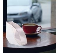 Porta Carta Filtro Caff?? Goccia Mano Coperchio Trasparente Robusto Acrilico