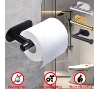 Porta carta igienica adesiva rotolo da cucina portasciugamani Dispenser per tovaglioli supporto assorbente appendiabiti accessori per il bagno