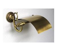 Porta carta igienica con coperchio in Ottone Dimensione 20x12xh 14 cm, Linea FLORENCE Bronzo Satinato bronzo
