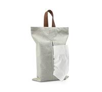Porta Carta in Cotone, HASLED Scatola per Fazzoletti Appendere, Scatola per Fazzoletti e Carta in Rotolo, Porta Veline per Fazzoletti per Cucina, Camera da Letto, Servizi Igienici, Auto