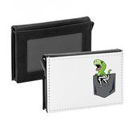 Porta carte automatico anti-RFID - Collezione tasca sorpresa umoristica scherzo carino design originale - portafoglio intelligente con espulsione rapida delle carte, custodia di sicurezza in alluminio