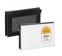 Porta carte automatico anti-RFID - Collezione tasca sorpresa umoristica scherzo carino design originale - portafoglio intelligente con espulsione rapida delle carte, custodia di sicurezza in alluminio