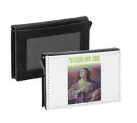 Porta Carte Automatico Anti-RFID - Collezione Zoomer Cultura Collage Vintage Illustrazione Arte Umorismo Scherzo Street wear - Portafoglio Intelligente con Espulsione Rapida delle Carte Custodia di