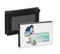 Porta Carte Automatico Anti-RFID - Collezione Zoomer Cultura Collage Vintage Illustrazione Arte Umorismo Scherzo Street wear - Portafoglio Intelligente con Espulsione Rapida delle Carte Custodia di