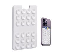 Porta carte con per telefono - Supporto autoadesivo per telefono cellulare con potente assorbimento, supporto per telefono per doccia a parete, finestra a specchio, pratica conservazione delle