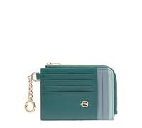 Porta carte credito con portachiavi Circle in pelle Piquadro