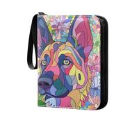 porta carte da baseball porta carte album display titolare con maniche rimovibili su entrambi i lati per ragazzi e ragazze giocattoli regalo carino pastore tedesco