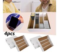 Porta carte da gioco con divisori multipli, porta carte da gioco in carta