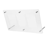 Porta Carte da Gioco in Acrilico, Supporto da Tavolo per Collezione | Copertura Indipendente, Facile da Aprire e Chiudere, Protegge le Carte, Montaggio Comodo, per Esposizione Ordinata