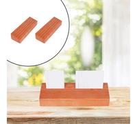 Porta carte da gioco in legno, comodo supporto per mazzi di carte per