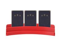 Porta carte da gioco, porta carte da gioco per bambini, carte da gioco curve, per bambini, rack a tre strati per poker, mazzo professionale da collezione, custodia portaoggetti da tavolo