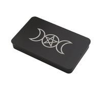 Porta carte dei tarocchi, accessorio da gioco, custodia per tarocchi, attrezzatura da tavolo, scatola da gioco, organizer portatile con struttura resistente, soluzione ideale per i viaggi, per eventi