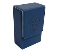 Porta carte dei Tarocchi - Elegante scatola per mazzi di carte in pelle, forte protezione per conservare le carte | Porta carte dei tarocchi in pelle, porta carte dei tarocchi portatile per riporre le