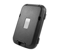 Porta carte di credito con blocco RFID, custodia impermeabile in alluminio con blocco RFID, forniture di sicurezza tascabili contro il furto di dati per tutti i giorni, pendolari, viaggi, Multicolore,