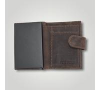 Porta Carte Di Credito Slim Piccolo Da Uomo Verticale Portatessere