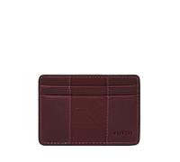 Porta Carte di Credito Uomo FOSSIL EVERETT ML4467540 Pelle Marrone