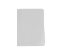porta carte di credito uomo plastica donna porta tessere pvc bancomat credit card portafoglio tessera sanitaria tascabile economico carte supermercato greenpass 6 tasche multiplo (Bianco)