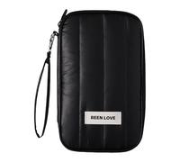 Porta carte di grande capacità Portafoglio impermeabile Portamonete Portamonete Portatile Portamonete Organizzatori per Viaggi e Quotidiano Elegante Borsa Portamonete Portatile Portamonete Porta, Nero