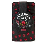 Porta carte Loungefly Stranger Things Hellfire Club con licenza ufficiale
