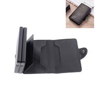 Porta Carte RFID in Alluminio con Blocco, CapacitÃ Elevata, 124g