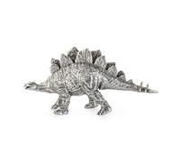 Porta carte Stegosaurus in peltro della collezione Saurus rifinito a mano di Roy